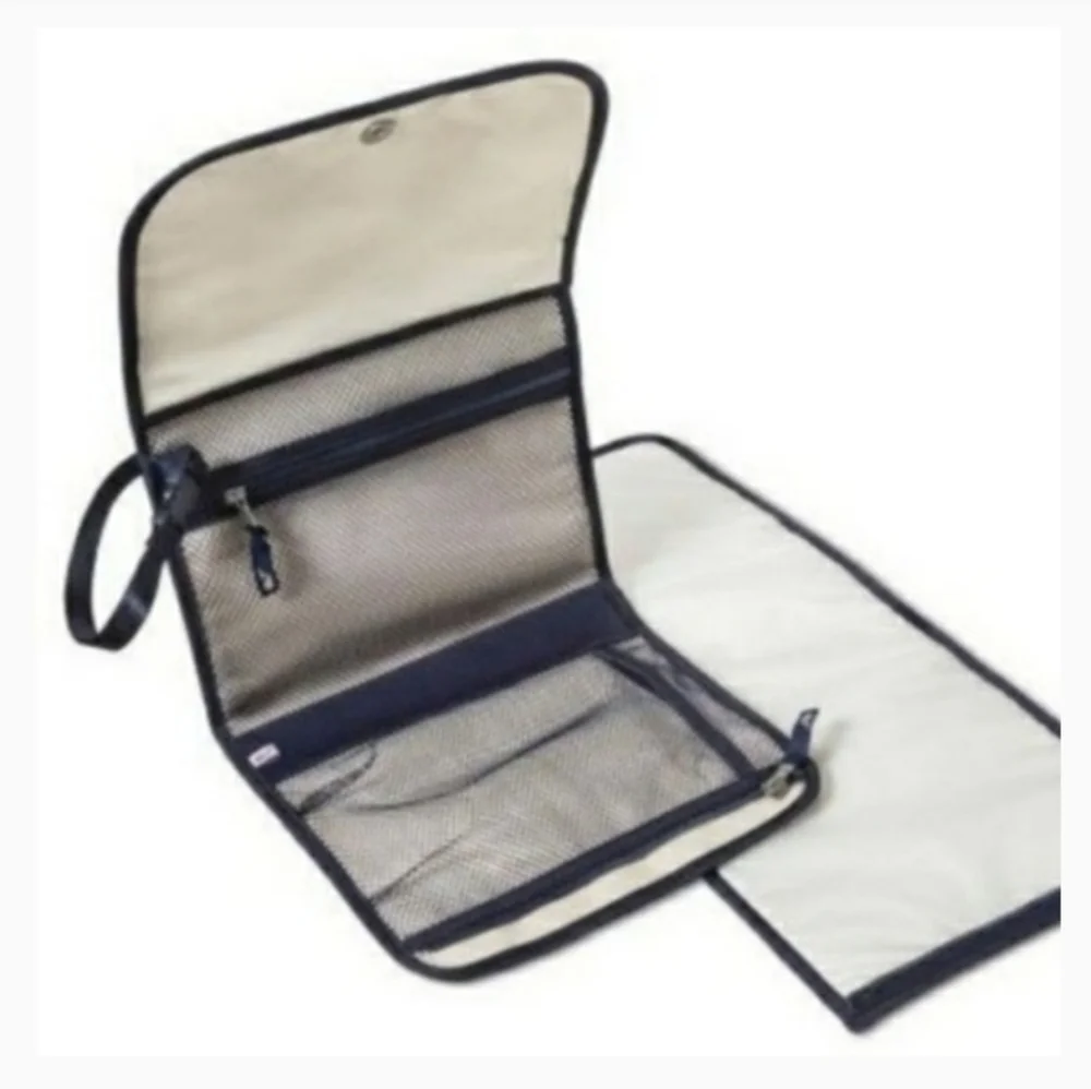 Travel Baby Changing Pad Vineyard Vines | NWT White Navy Blue